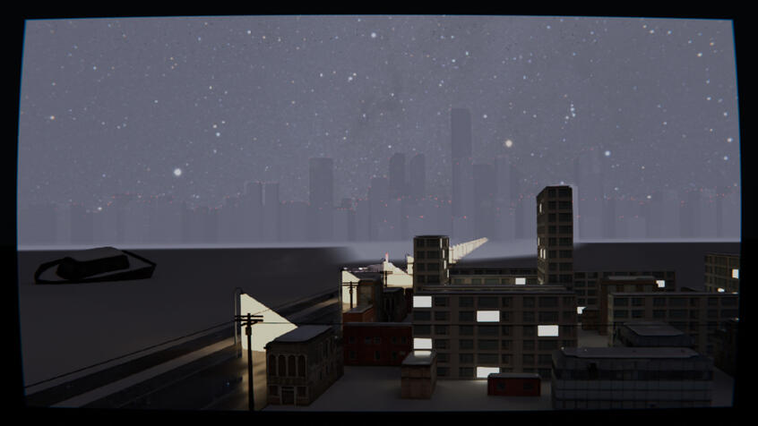 Cityscape- style of a PS2 game (Blender Render)